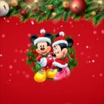 Printable Natal Mickey e Minnie