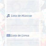 Planner Professor Mulher Maravilha Lista de Filmes Musicas Livros