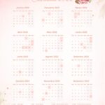 Planner Professora Floral Calendario 2022