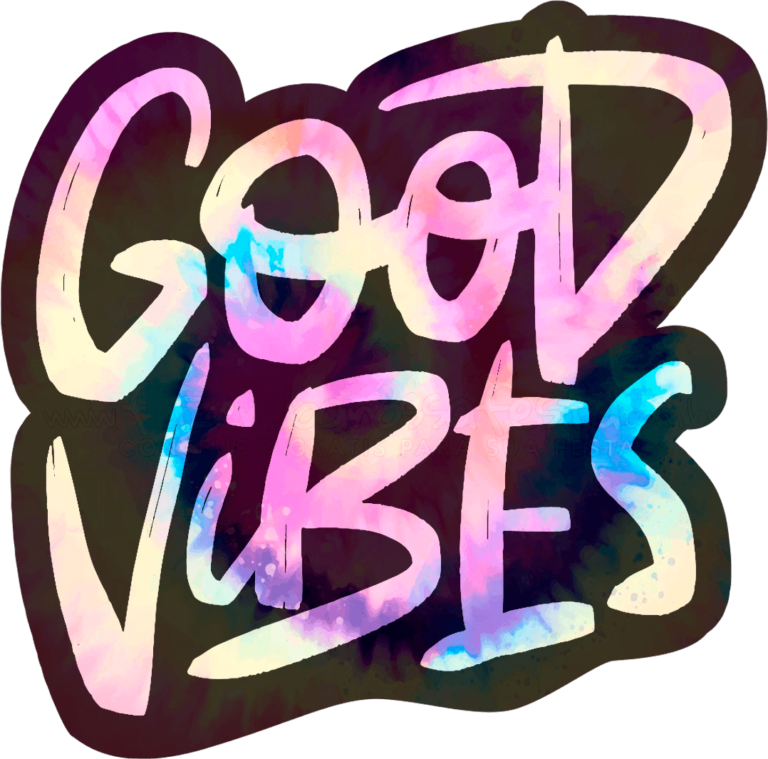 Good Vibes Tie Dye Fazendo a Nossa Festa