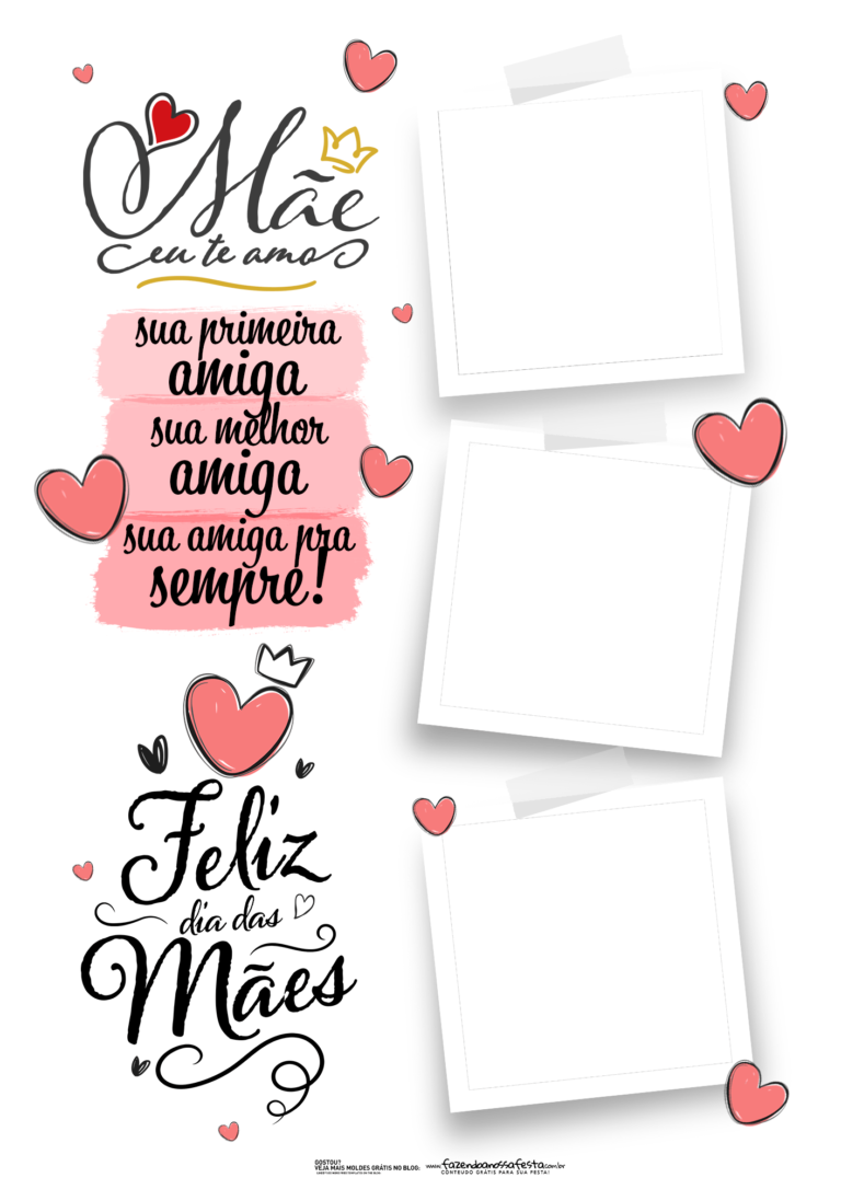 Quadro Dia Das Maes Personalizado Fazendo A Nossa Festa