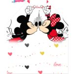 Caixa Envelope Mickey e Minnie 2