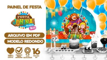 Painel Festa Sao Joao do Bita
