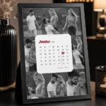 Quadrinho com Calendário Personalizado