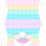 Caixa Almofada bolsinha Pop It Candy Color