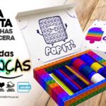 Caixa Maleta para colorir Dia das Criancas
