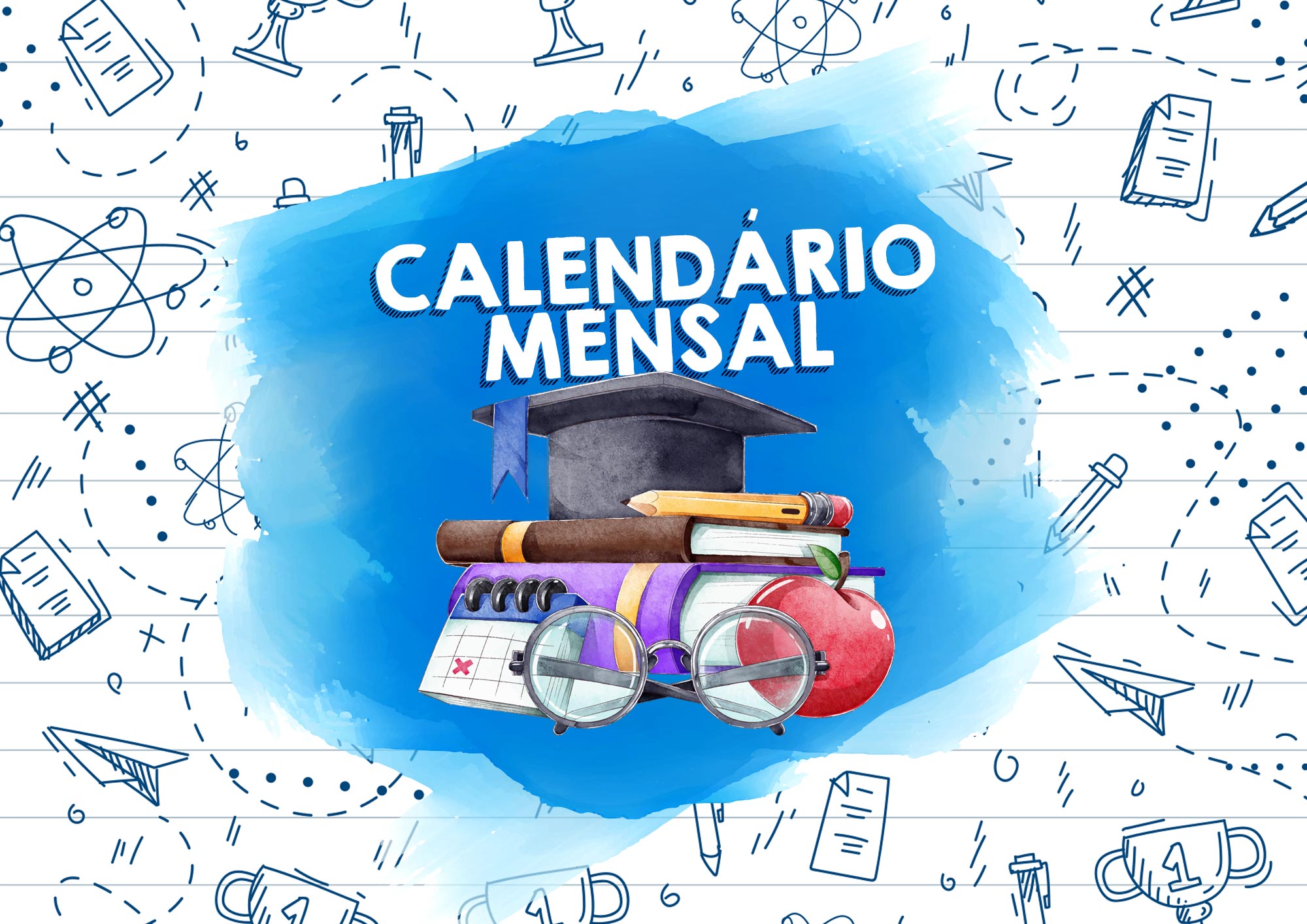 Calendario Mensal 2022 Caderno de Professor Capa