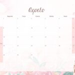 Calendario Mensal 2022 Coruja Agosto