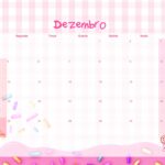 Calendario Mensal 2022 Cupcake Dezembro