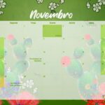 Calendario Mensal 2022 Frida Novembro