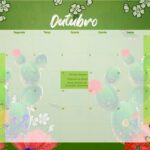 Calendario Mensal 2022 Frida Outubro