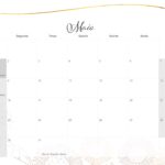 Calendario Mensal 2022 Girassol Maio