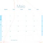 Calendario Mensal 2022 Marmore Maio