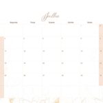 Calendario Mensal 2022 Orquideas Julho