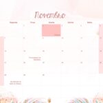 Calendario Mensal 2022 Raposinha Novembro