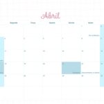 Calendario Mensal 2022 Religioso Frases Abril
