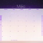 Calendario Mensal 2022 Signos Maio