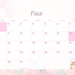 Calendario Mensal 2023 Corujinha Maio