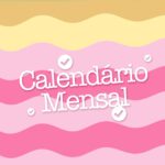 Capa Calendario Mensal 2022 Lettering 7