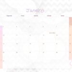 Calendario Mensal 2022 Chuva de Amor Janeiro