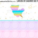 Rotulo Saquinho de Bala Pop It Candy Color