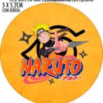 Adesivo redondo Naruto