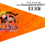 Plaquinha de Comida Naruto - Fazendo a Nossa Festa