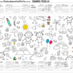 Calendario Personalizado 2020 Dia das Criancas para colorir