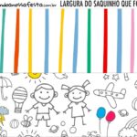 Rotulo Saquinho de Bala Dia das Criancas para colorir