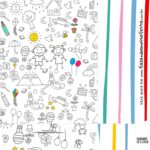 Sacolinha Surpresa Kit Dia das Criancas para colorir 2