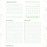 Planner Cactos para Imprimir Agenda Julho
