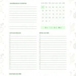 Planner Cactos para Imprimir Agenda Maio