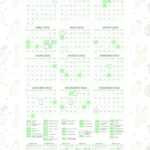 Planner Cactos para Imprimir Calendario 2022
