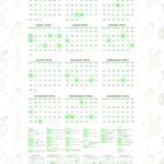 Planner Cactos para Imprimir Calendario 2023