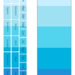 Planner 2022 para imprimir Colorido Azul Marcador de Pagina