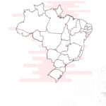 Planner Floral Marsala Minhas Viagens Brasil