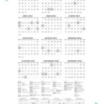 Planner Flores 2022 para imprimir Calendario 2023