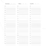 Planner 2022 personalizado Lettering Agenda Semanal Pagina 1