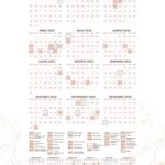 Planner Orquidea Calendario 2022