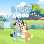 Capa de Caderno Completa Bluey e Bingo