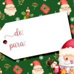 Cartao de Natal personalizado verso