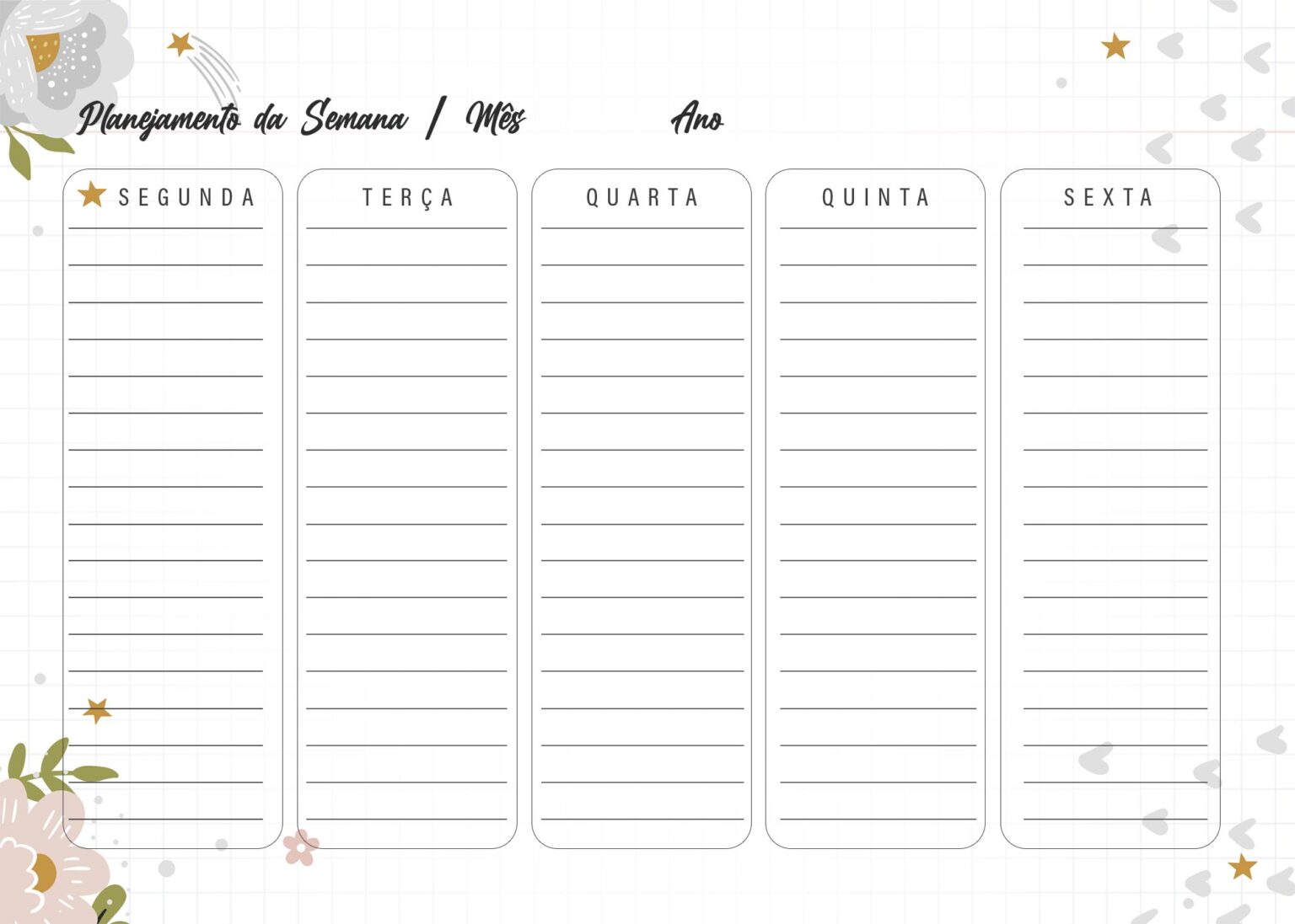 Planner Professor Corujinha Caderno Planejamento Da Semana - Fazendo A ...