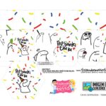 Caixa Sextavada Festa Meme Bento Flork