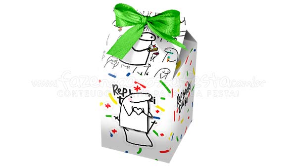 Kit Aniversário Personalizado MEME FLORK