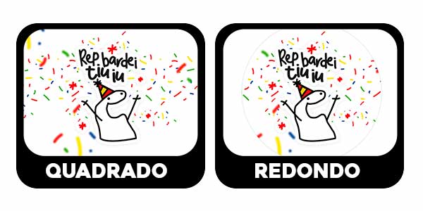 Painel Flork Meme - Alegra Festa - Artigos para Festas