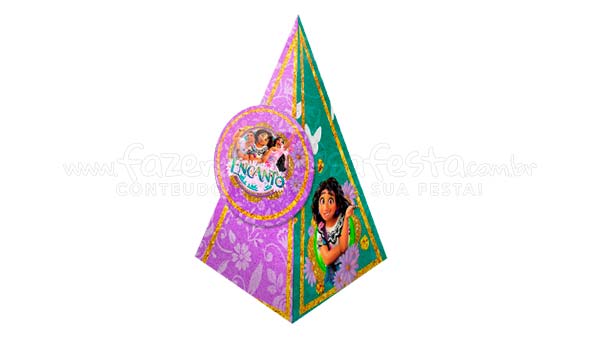 Caixa Piramide Festa Encanto