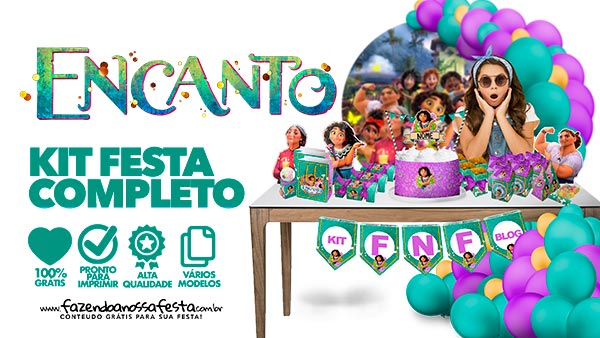 Kit Festa Encanto para imprimir