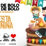 Topo de bolo Festa Junina para Imprimir