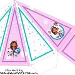 Caixa Piramide Casa Magica da Gabby