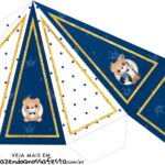 Caixa Piramide Kit Festa Ursinho Principe
